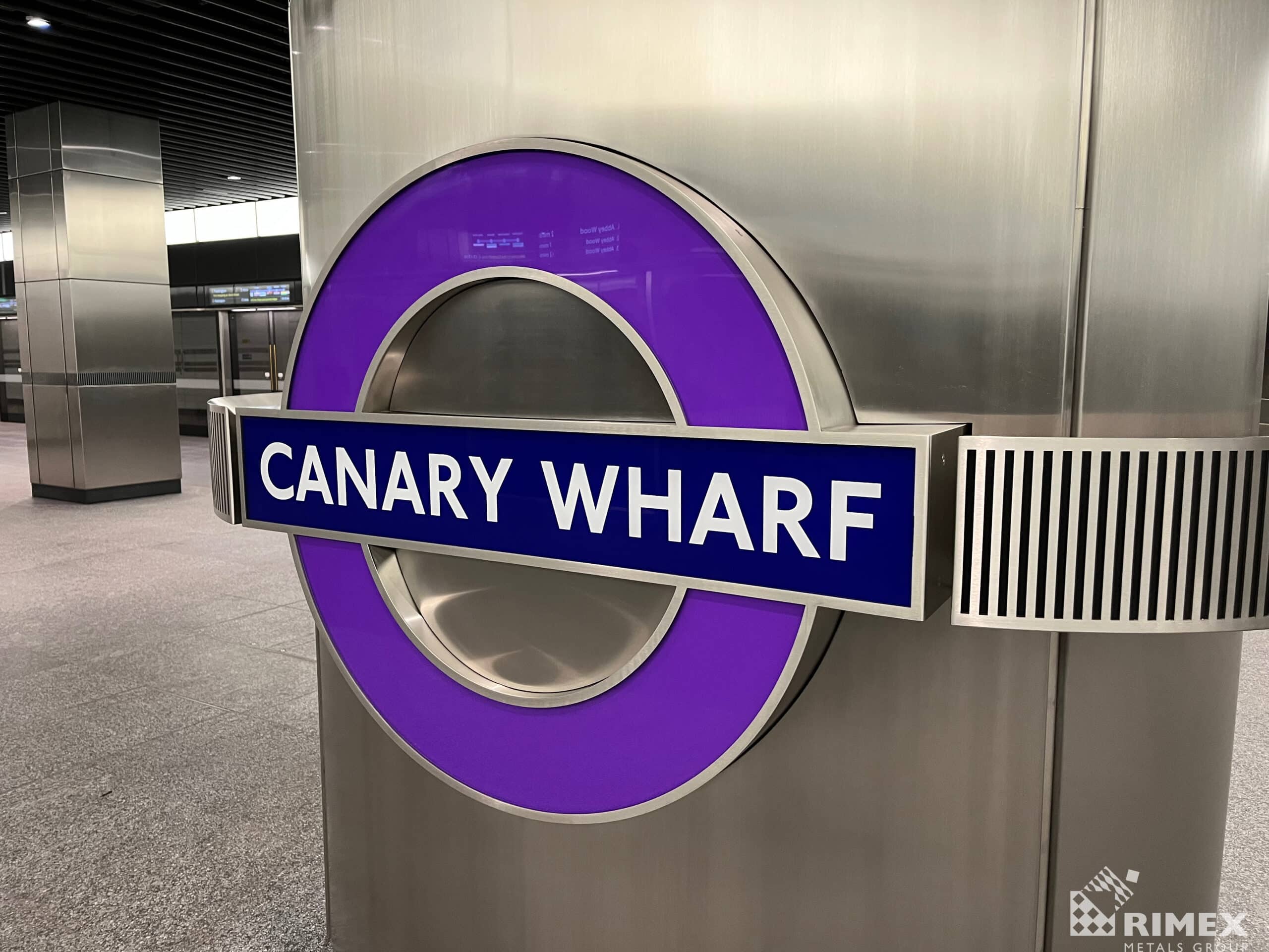 Canary Wharf Station, Royaume-Uni