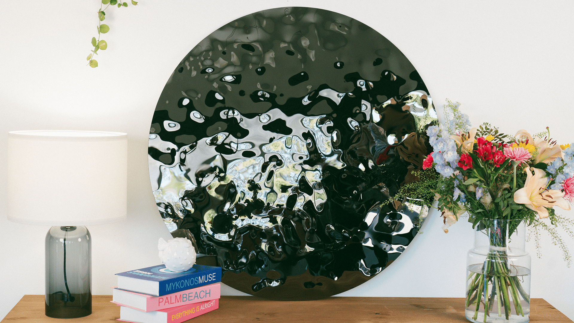 Miroir Mirage couleur noir mise en situation